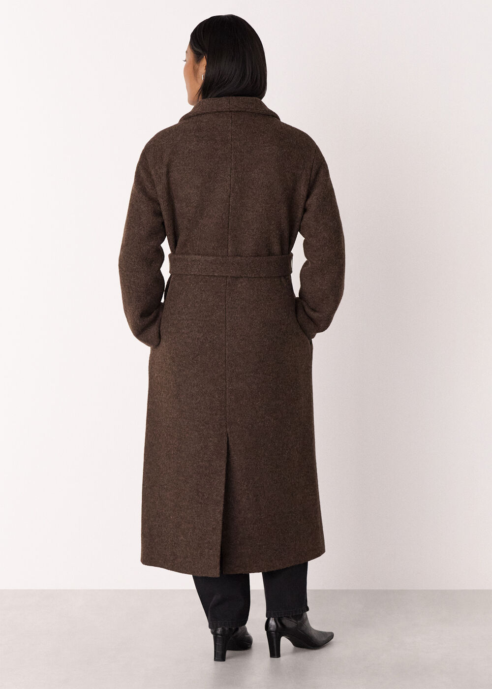 Petite Morgan Funnel Neck Coat
